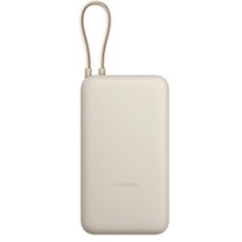 Xiaomi BHR8851GL Power Bank 20000mAh 33W Cable Integrado Carga Rápida Bidireccional 3 Salidas Beige