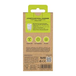 Cargador de Pared Muvit for Change MC-215 Blanco 18 W 25 W