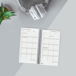 Agenda Finocam YEAR Negro Mini 9,4 x 17,1 cm 2025