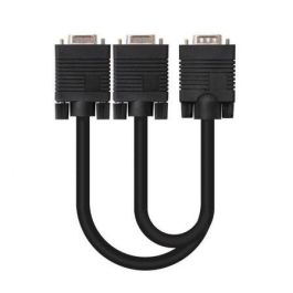 Nanocable 10.15.2000 Cable Duplicador VGA HDB15 Macho a 2x HDB15 Hembra, 45 cm, Negro, Doble Apantallado, Resolución 2048x1536 Precio: 8.49999953. SKU: S0202919