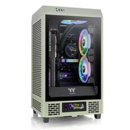 Caja Semitorre ATX THERMALTAKE Tower 200 Negro Verde