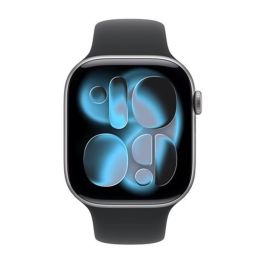 Apple Watch Series 11 GPS 46mm Gris Espacial Correa Deportiva Negra (M/L) MEV44QL/A Precio: 516.49999984. SKU: B14T8QJLDZ