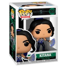 Funko Figura POP Kitana Mortal Kombat Figura de vinilo en caja regalo