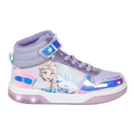 Deportiva suela pvc con luces frozen t032 Deportiva suela pvc con luces frozen t032