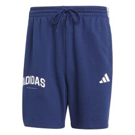 Pantalones Cortos de Hombre Adidas 3Bandas Azul XL