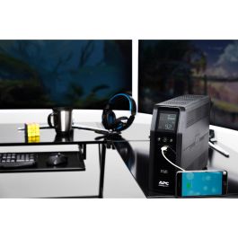 APC BR1200SI Back-UPS 1200VA 720W Sistema Alimentación Ininterrumpida UPS