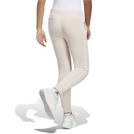 Pantalón Largo Deportivo Adidas Essentials 3S Beige Mujer 36