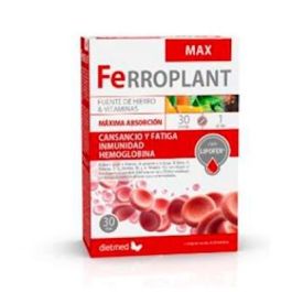 DIETMED Ferroplant Max 30 Comp. Complemento alimenticio con Hierro, Vitaminas B y C para Energía y Absorción Óptima Precio: 12.8900002. SKU: B1K8HYELF9