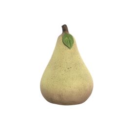 DKD Home Decor Pears25 Figura Decorativa Tropical de Cemento Pera Verde. Medidas 14x20x14 cm. Pack de 6 Unidades. Precio: 54.49999962. SKU: B1H45W7WVG