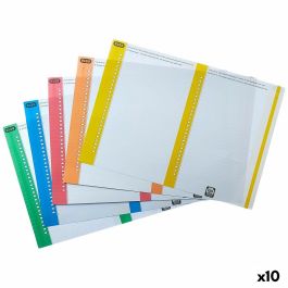 Etiquetas Elba Carpeta Colgante Multicolor A5 (10 Unidades)