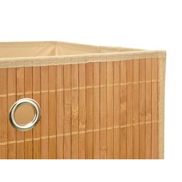 Caja Plegable Organizadora de Bambú Beige Kipit 32x33x2cm (24 Unidades) Caja Plegable Organizadora de Bambú Beige Kipit 32x33x2cm (24 Unidades)