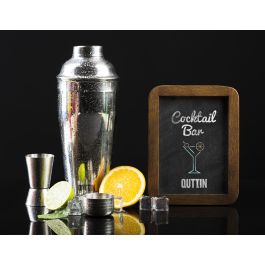 My Bar Coctelera de Acero Inoxidable 550 ml (12 Unidades)