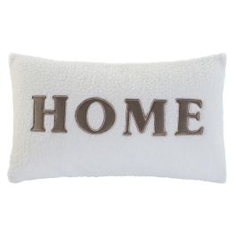 Cojin Urban DKD Home Decor Blanco Roto Topo 8 x 30 x 50 cm (2 Unidades)