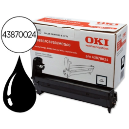 Oki Tambor C5850/5950 Negro 20000 Páginas Original Precio: 107.49999975. SKU: S8413980
