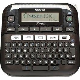 Brother PT-D210 Impresora Etiquetadora Portátil - Transferencia Térmica Monocromo, Cintas TZe 12mm, Teclado AZERTY, Corte Manual Precio: 56.50000015. SKU: B1ENEVLDRF