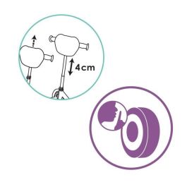 Smoby AAAQD18224 Patinete Gabby's Dollhouse 3 Ruedas para Niños de 3 Años