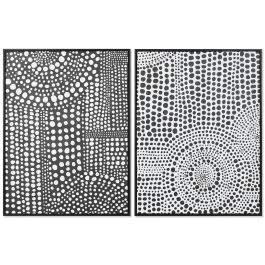 Cuadro Moderno DKD Home Decor Negro Blanco 3.5 x 80 x 60 cm (2 Unidades) Precio: 59.78999983. SKU: B1AVS4SR4P