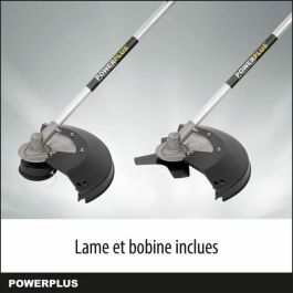 PowerPlus POWXG30405 Bordeadora Desbrozadora Eléctrica 1000W para Césped y Jardín - Cortabordes de Alambre