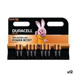 Pilas Alcalinas DURACELL PLUS POWER 1,5 V AAA 10 Piezas (12 Unidades) Precio: 103.88999984. SKU: B1DSGX7CWK