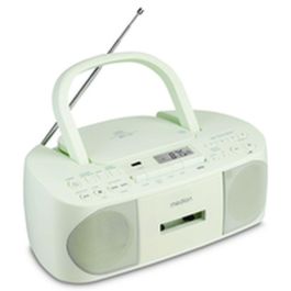 Medion AAAQL64902 Radio CD K7 FM 2x3W RMS, Verde