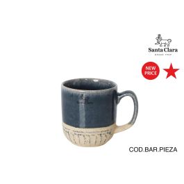 Inde Mug "Marin" Azul Santa Clara, Capacidad 200 ml, Dimensiones: 7.1 cm Ancho x 7.8 cm Alto x 10 cm Largo (36 Unidades) Precio: 147.2449. SKU: B1ANX3S5FP