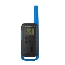 Motorola Walkie Talkie T62 Azul PMR446 16 Canales 121 Códigos de Privacidad Pantalla LCD Carga USB Manos Libres Precio: 64.49999985. SKU: S6502678