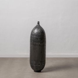 Jarrón Negro Aluminio Decoración 33 X 33 X 100 cm Precio: 210.0076. SKU: B1CM2K8BNM