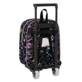 Mochila Escolar con Ruedas Monster High Negro 22 x 27 x 10 cm Mochila Escolar con Ruedas Monster High Negro 22 x 27 x 10 cm