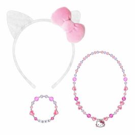 Bisuteria pack 3 piezas hello kitty 12.5 x 19.0 x 0.1 cm
