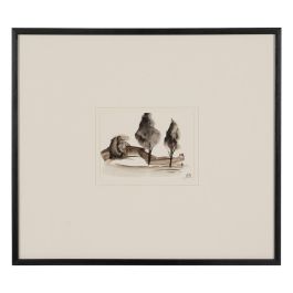 Cuadro Pintura Paisaje 4/M 50 X 2 X 44 cm