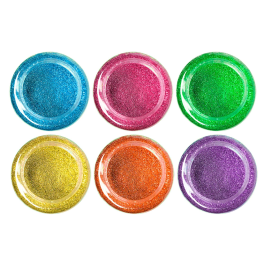 Liderpapel Purpurina Fantasía Colores Metalizados Pasteles Surtidos Bote 250 gr