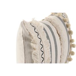 DKD Home Decor ch1c25 Cojin Urban Crudo Negro 30 x 50 cm (2 Unidades)