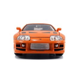 Coche metal supra fast&furious con figura brian escala 1:24 Coche metal supra fast&furious con figura brian escala 1:24