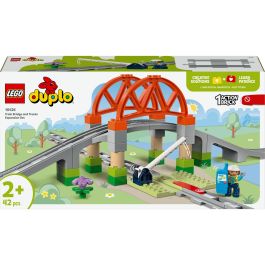Lego DUPLO 10426 Set de Expansión My Town: Vías de Tren y Puente para Aprendizaje Temprano Precio: 49.50000011. SKU: B157YYMMX4