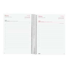 Finocam Agenda Anual Design Collection Espiral E10-155x212 mm 1Dp Imposible 2025