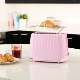 Tostadora - RUSSELL HOBBS - EDEN - 800 W - 2 ranuras - Frambuesa Tostadora - RUSSELL HOBBS - EDEN - 800 W - 2 ranuras - Frambuesa