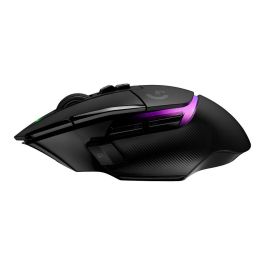Logitech G G502 X Plus Lightspeed Mouse Inalámbrico RVB - Botones Híbridos Lightforce, Sensor Gaming Hero 25K - Negro LOG5099206096349
