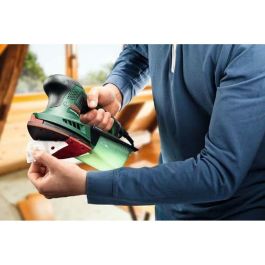 Bosch PSM 200 AES Lijadora multifunción 200W con sistema Microfiltro y caja, superficie rectangular 164 cm²