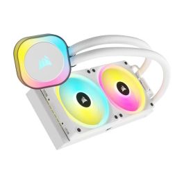 Corsair H100i iCUE LINK Refrigeración Líquida AIO 240mm Blanco RGB