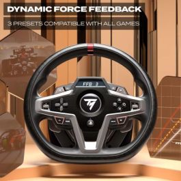 Thrustmaster Volante + Pedales T248 PS5/PS4/PC con Force Feedback, Pantalla LCD y Pedalier Magnético 4160783