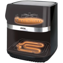 Jocca Freidora de aire 2352 9L 2 resistencias 30,5x38,5x35 cm