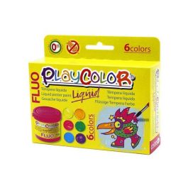 Playcolor Tempera Líquida Flúor 40 ml, 6 Colores Surtidos, Sin Disolventes, Sin Parabenos, A partir de 3 Años Precio: 9.78999989. SKU: B1KM9EY5RN