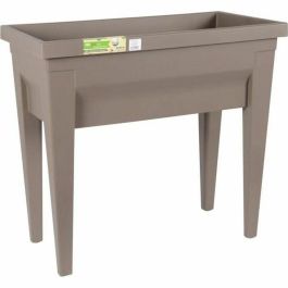 EDA Mesa de Cultivo City Veg & Table para Huerto Urbano 73x38.5x68cm 57L Taupe - Resistente a UV y Heladas, con Depósito de Agua Precio: 38.89000016. SKU: B15WLQM9R3