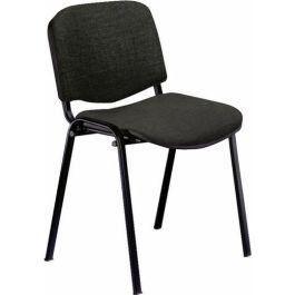 Unisit Silla Confidente Dado Tapizada Negra - Asiento de Visita con 4 Patas Precio: 44.68999964. SKU: S8419369