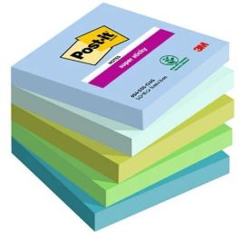 Post-It Blocs Notas Super Sticky 90 Hojas Colores Lugares Osasis 76x76 5 Blocs Precio: 9.5900002. SKU: B1GKESWV7V