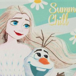 Karactermania Frozen 2 Chill Neceser de un compartimento con cremallera, poliéster, azul, 30.5 x 22.5 cm