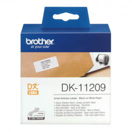 Brother Etiquetas De Dirección Pequeñas 62 mmx29 mm, 800 Unidades De Papel