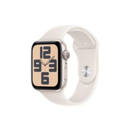 Apple Watch SE GPS 44 mm Estrellado A2723 - Smartwatch con Resistencia al Agua 50m, Detección de Caídas, Apple Pay, Siri y 32GB