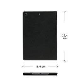 dbramante1928 Risskov Funda Folio Piel para iPad Air 10.9"/Pro 11" - Negra, Ultra Fina, Soporte Múltiple, Cierre Magnético