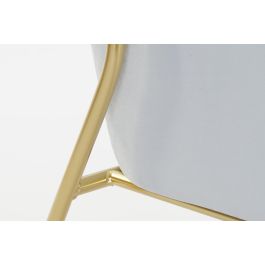 DKD Home Decor Keray blue Butaca de Diseño Moderno Azul Celeste 75x85x62 cm de Poliéster y Metal con Altura de Asiento 45 cm DKD Home Decor Keray blue Butaca de Diseño Moderno Azul Celeste 75x85x62 cm de Poliéster y Metal con Altura de Asiento 45 cm